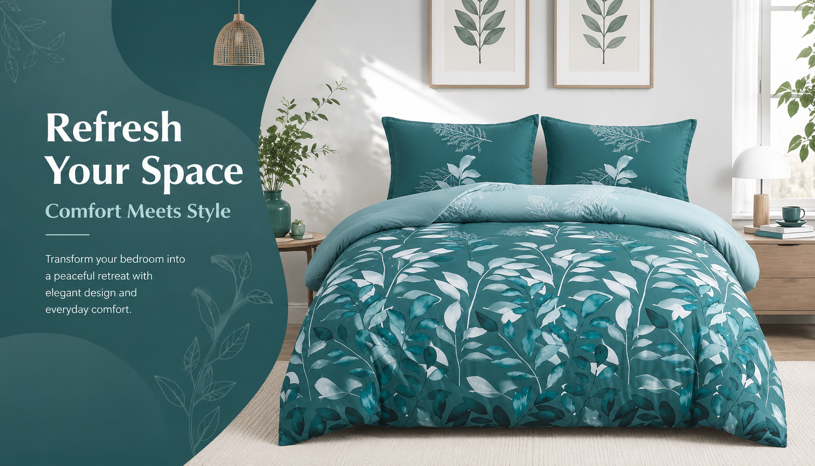 Refresh Your Space: Transform Your Bedroom with Elegant Comfort