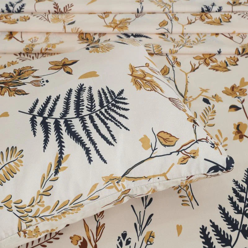 Bedeck Beige - Bed Sheet Set