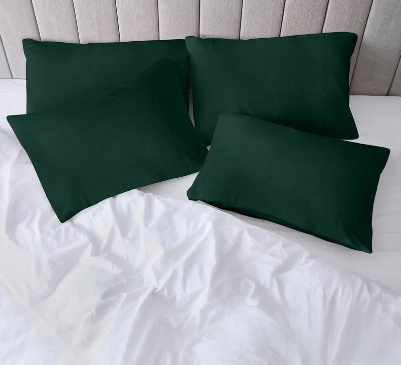Ferrera Castleton Green Pillow Case-Pack of 4