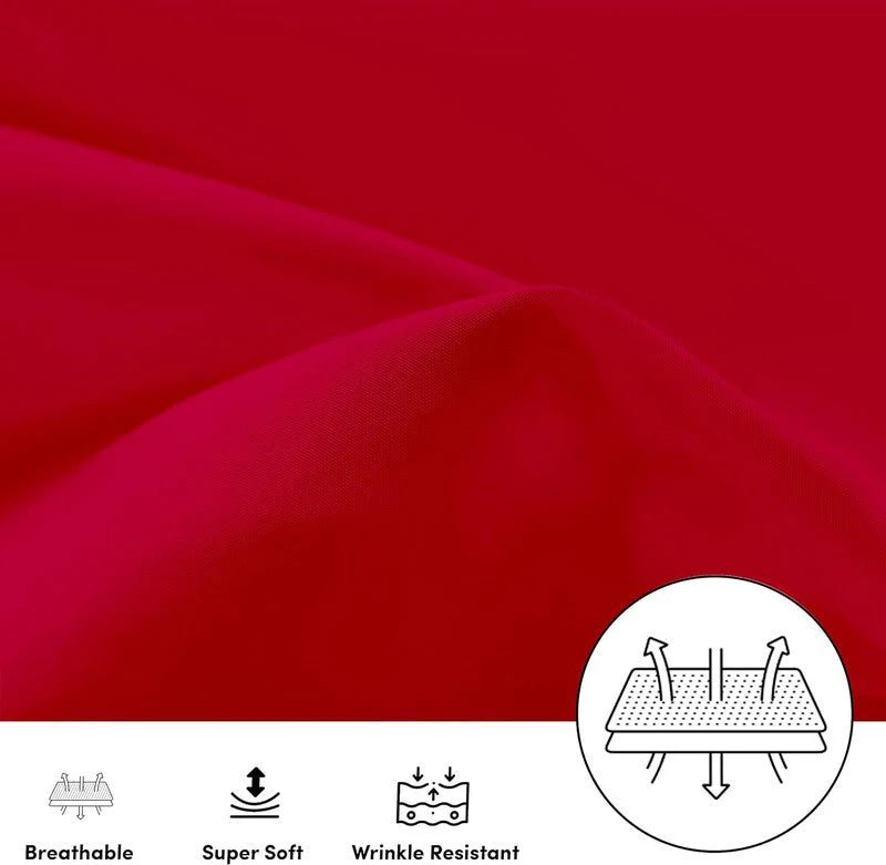 Ferrera Maroon Pillow Case-Pack of 2
