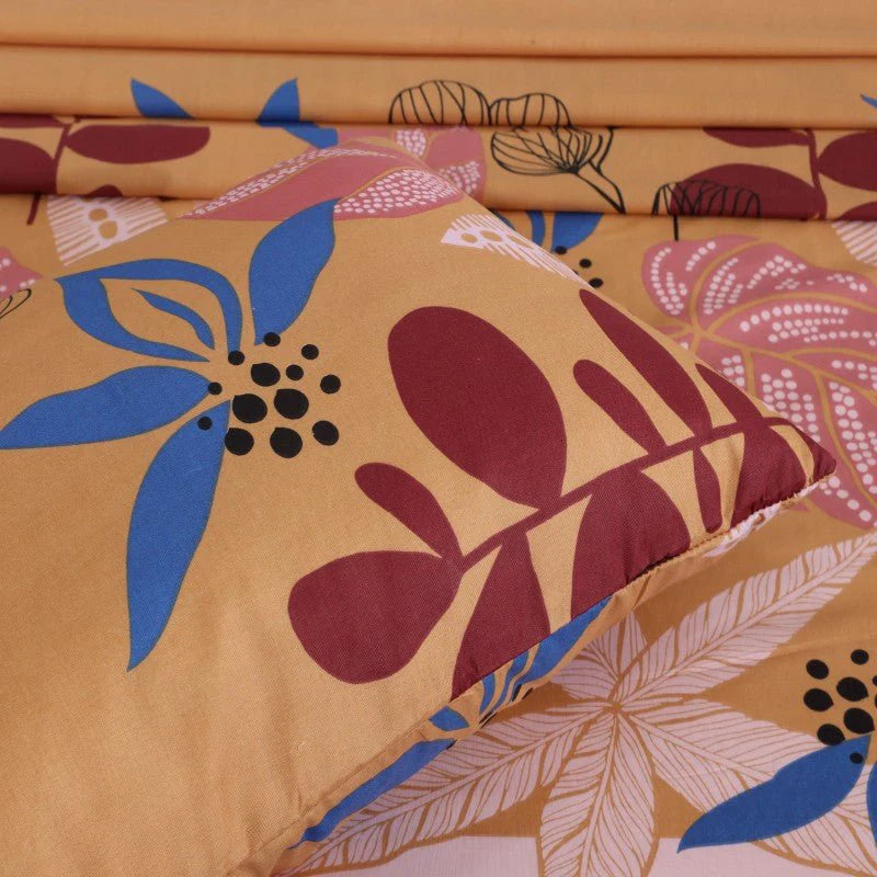 Tea Pink Geometrical - Bed Sheet Set